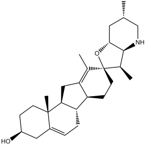 Cyclopamine(11-Deoxojervine)图片