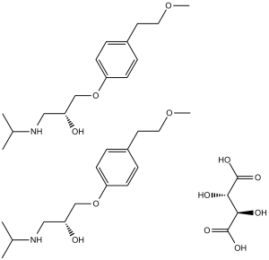 Metoprolol tartrate图片