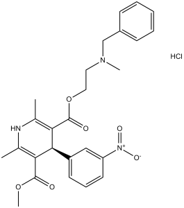 Nicardipine HCl(RS69216 YC93 Antagonil,Dagan,Flusemide)图片