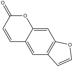 Psoralen(psoralene,Ficusin,Furocoumarin)图片