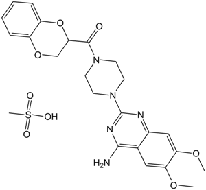 Doxazosin mesylate(UK 33274 mesylate)图片