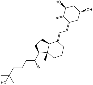 Calcitriol(1,25-Dihydroxyvitamin D3)图片