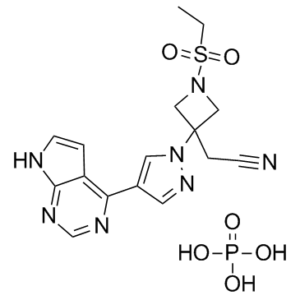 Baricitinib phosphate(LY-3009104,INCB-028050,Olumiant)图片