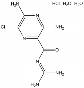 Amiloride HCl dihydrate(MK 870)图片