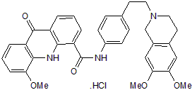 Elacridar HCl(GF120918A)图片