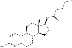 Estradiol valerate(β-estradiol 17-valerate)图片