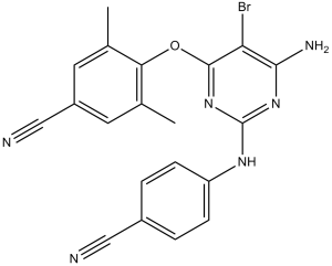 Etravirine(R165335 TMC125)ͼƬ