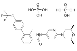Sonidegib phosphate(NVP-LDE-225,Erismodegib,Odomzo)图片