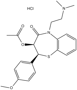 Diltiazem HCl(Tiazac,RG 83606)图片