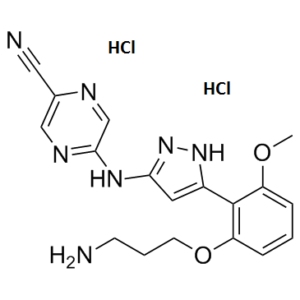Prexasertib 2HCl(LY-2606368)图片