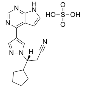 Ruxolitinib sulfate(INC 424,INCB 18424,INCB 018424,Jakafi,Jakavi)图片