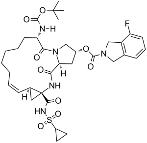 Danoprevir(ITMN191,R7227 RO5190591 RG7227)图片