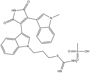 Ro 31-8220 Mesylate图片