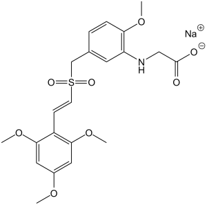 Rigosertib sodium(ON-01910)图片