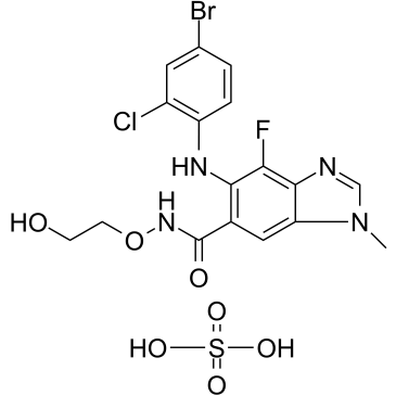 Selumetinib sulfate(AZD6244 sulfate)ͼƬ