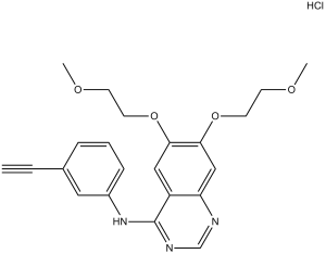Erlotinib HCl(OSI-744,Tarceva)ͼƬ