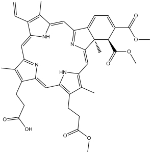 Verteporfin(DB-00460,CL-318952,BPD-MA,BpdMA)ͼƬ
