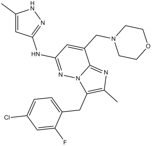 Gandotinib(LY-2784544)图片