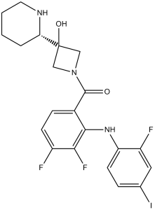Cobimetinib(GDC-0973,RG-7420,XL-518)ͼƬ