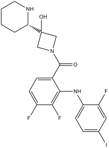 Cobimetinib(GDC-0973,RG-7420,XL-518)图片
