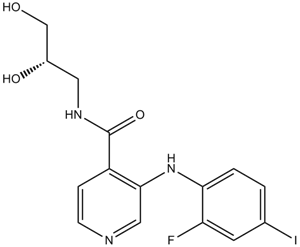 Pimasertib(SAR245509,AS703026,MSC1936369B)图片