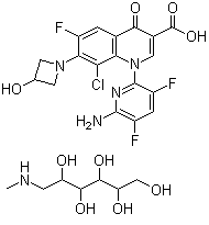 ABT 492 meglumine(Delafloxacin meglumine)图片