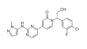 GDC0994(Ravoxertinib)图片