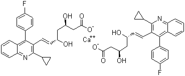 Pitavastatin calcium(Livalo)图片
