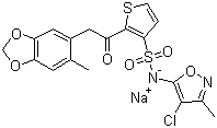 Sitaxsentan sodium(TBC-11251)图片