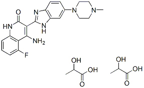 Dovitinib Dilactic acid(TKI258 Dilactic acid)图片