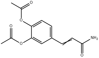 3,4-Diacetoxycinnamamide图片