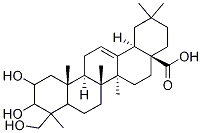 2α,3α,24-Trihydroxyolean-12-en-28-oic acid图片