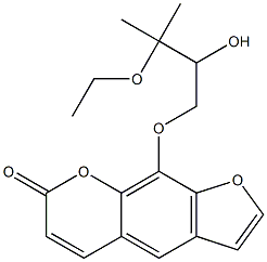 Oxypeucedanin hydrate-3''-ethyl ether图片