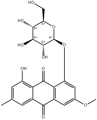 Physcion-8-O-beta-D-monoglucoside图片