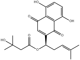 β-Hydroxyisovalerylshikonin图片