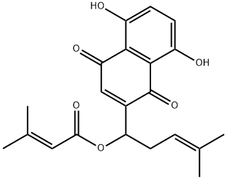 β,β-dimethyl-acrylalkannin图片