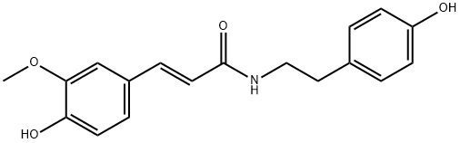 N-trans-Feruloyltyramine图片