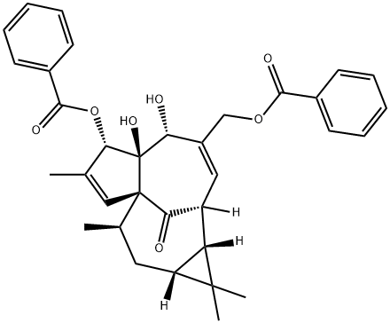 Ingenol 3,20-dibenzoate图片