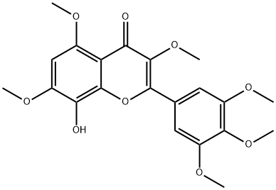 8-Hydroxy-3,5,7,3',4',5'-hexamethoxyflavone图片