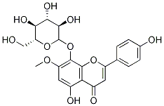 5,8,4'-Trihydroxy-7-methoxyflavone 8-O-glucoside图片