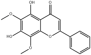 5,7-Dihydroxy-6,8-dimethoxyflavone图片