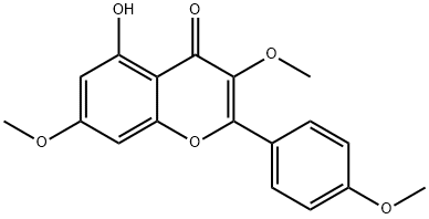 Kaempferol 3,7,4'-trimethyl ether图片