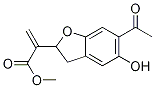 Methyl 2-(6-acetyl-5-hydroxy-2,3-
dihydrobenzofuran-2-yl)propenoate图片