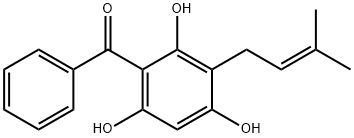 3-Prenyl-2,4,6-trihydroxybenzophenone图片