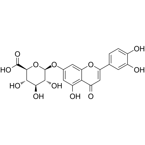 Luteolin 7-O-glucuronide图片