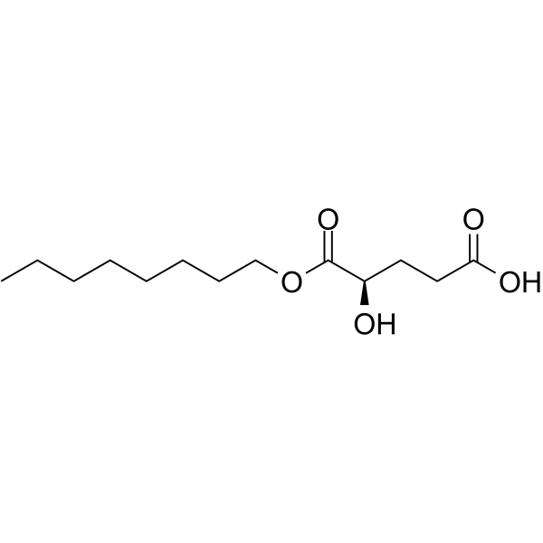(2R)-Octyl-α-hydroxyglutarate图片