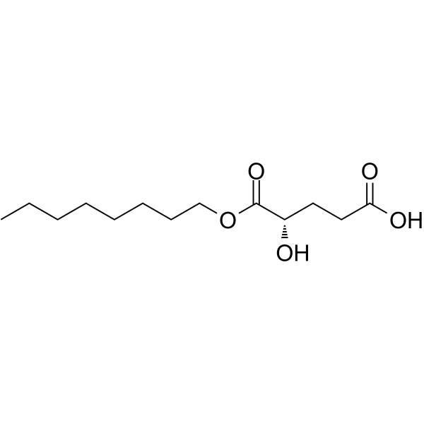 (2S)-Octyl-α-hydroxyglutarate图片
