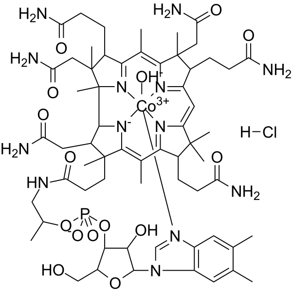Hydroxocobalamin monohydrochloride图片