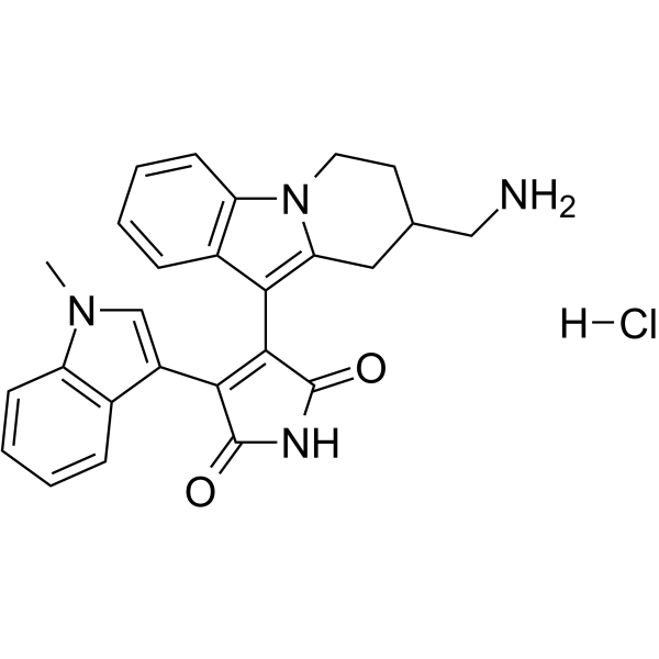 Bisindolylmaleimide X hydrochloride图片