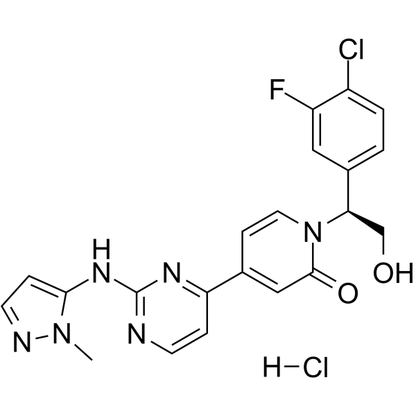 Ravoxertinib hydrochloride图片
